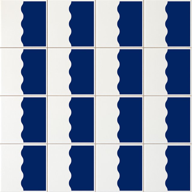 Azulejo Ocean - Azul Escuro