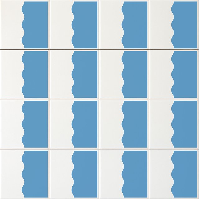 Azulejo Ocean - Azul Médio