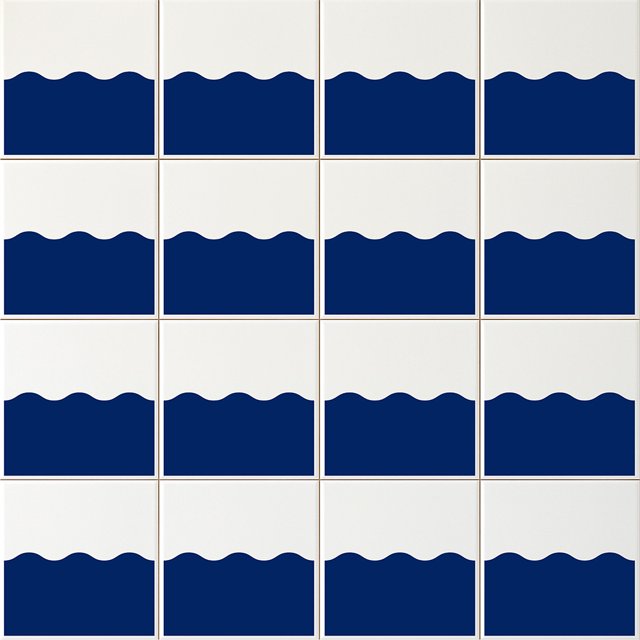 Azulejo Ocean - Azul Escuro