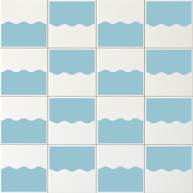 Azulejo Ocean - Azul Céu