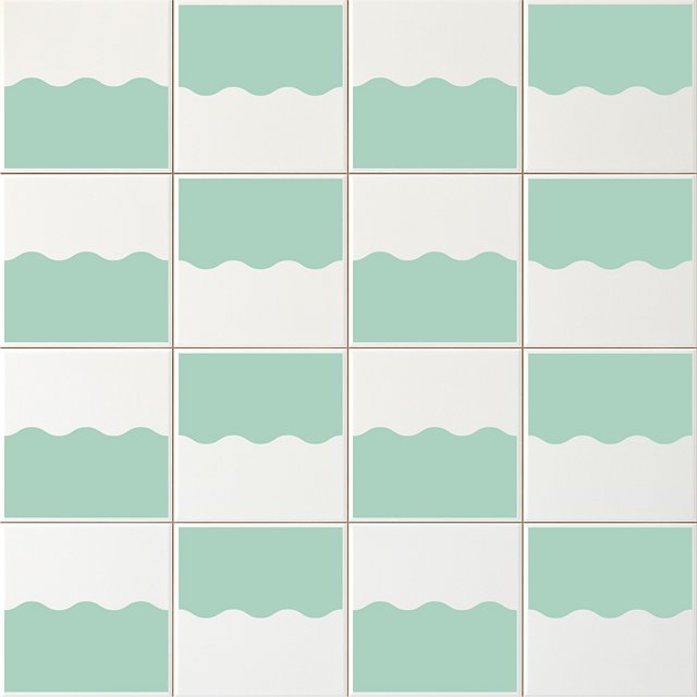 Azulejo Ocean - Verde Claro