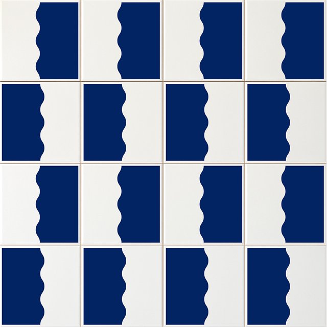 Azulejo Ocean - Azul Escuro