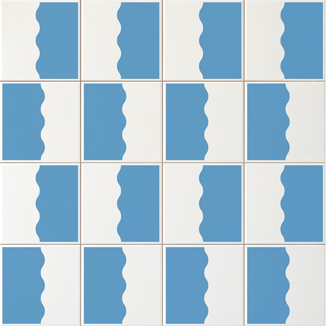 Azulejo Ocean - Azul Médio