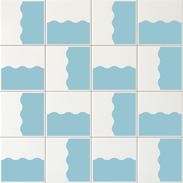 Azulejo Ocean - Azul Céu