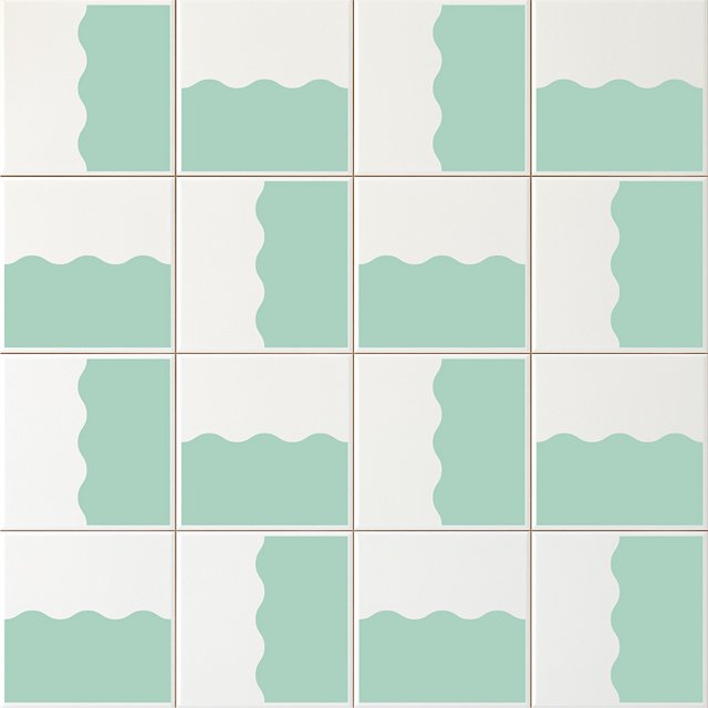 Azulejo Ocean - Verde Claro