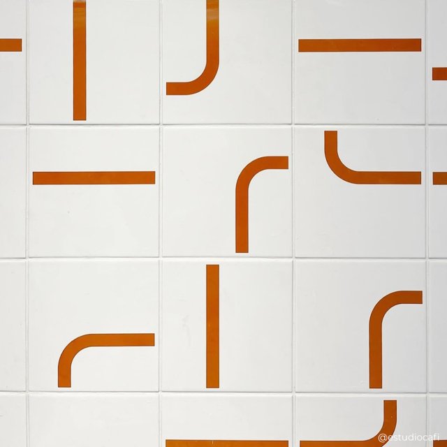 Azulejo Painel Max - Ocre