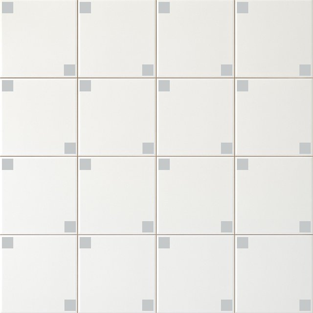 Azulejo Square - Cinza