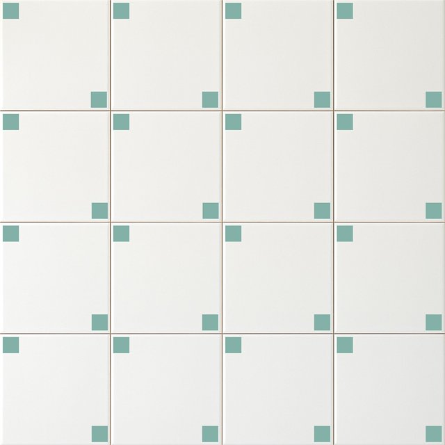 Azulejo Square - Verde Menta