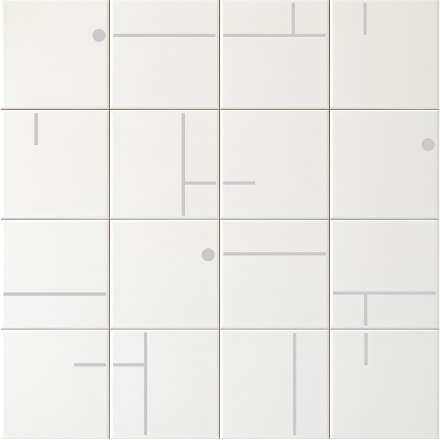 Azulejo Painel Terminal - Cinza