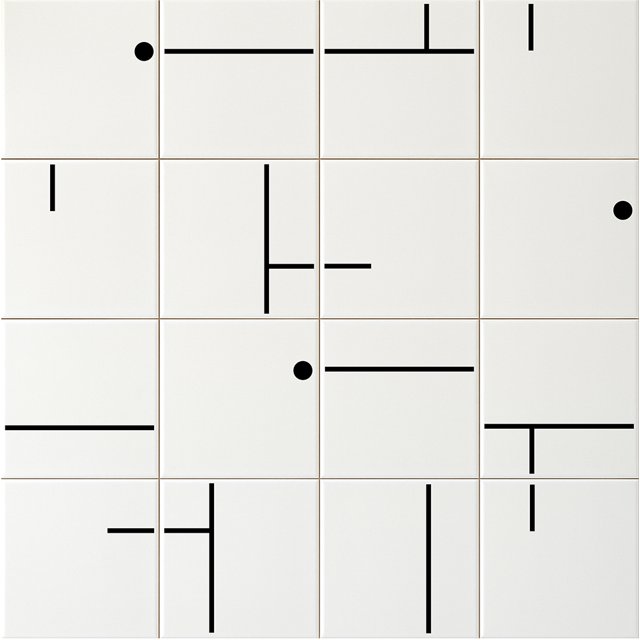 Azulejo Painel Terminal - Preto