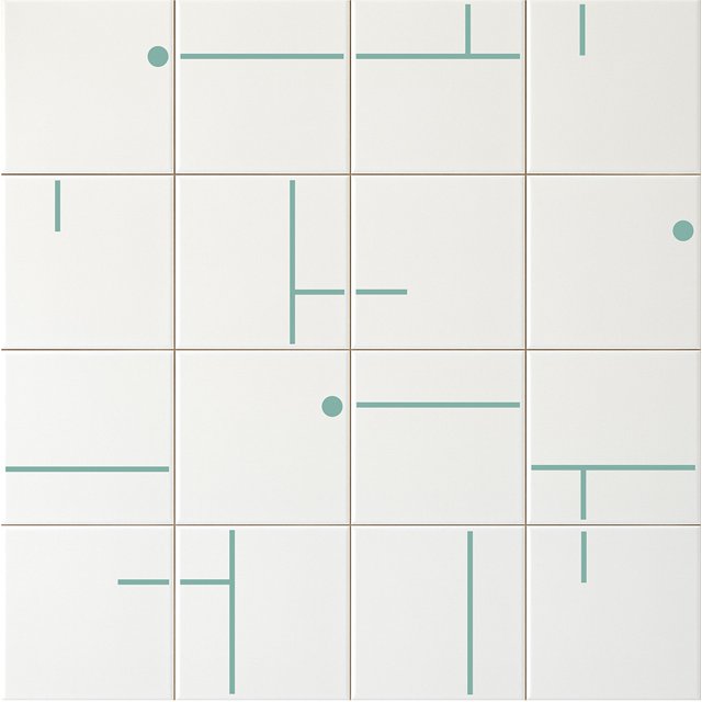 Azulejo Painel Terminal - Verde Menta