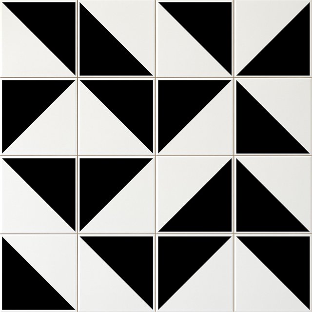 Azulejo Tok - Preto