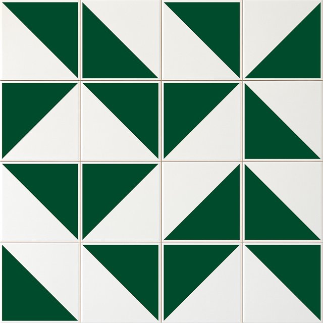 Azulejo Tok - Verde Escuro