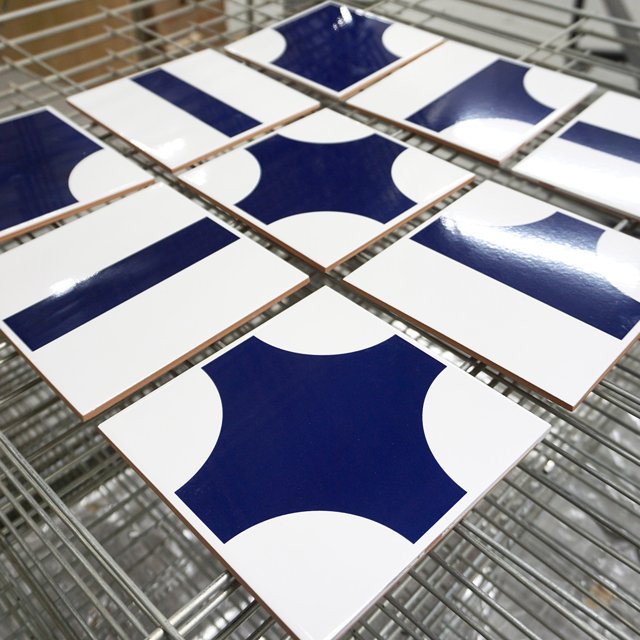 Azulejo Painel Túnel - Azul Escuro