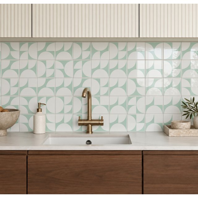 Azulejo Painel Twist - Verde Claro
