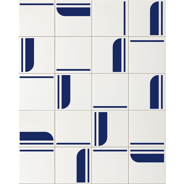 Azulejo Painel Vagão - Azul Escuro