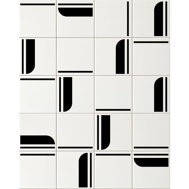 Azulejo Painel Vagão - Preto