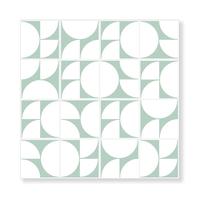 Azulejo Painel Twist - Verde Claro