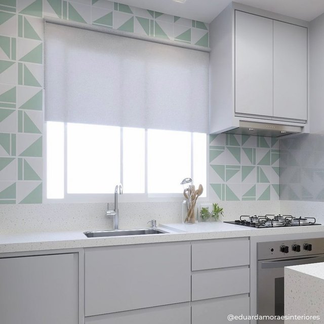 Azulejo Painel Nova + Tok - Verde Claro