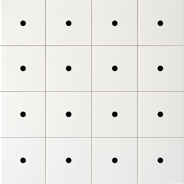 Azulejo Tuini Ponto - Preto
