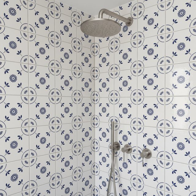 Azulejo Português Port 012 - Azul Escuro