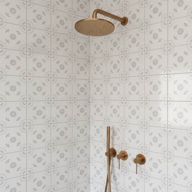 Azulejo Português Port 012 - Cinza