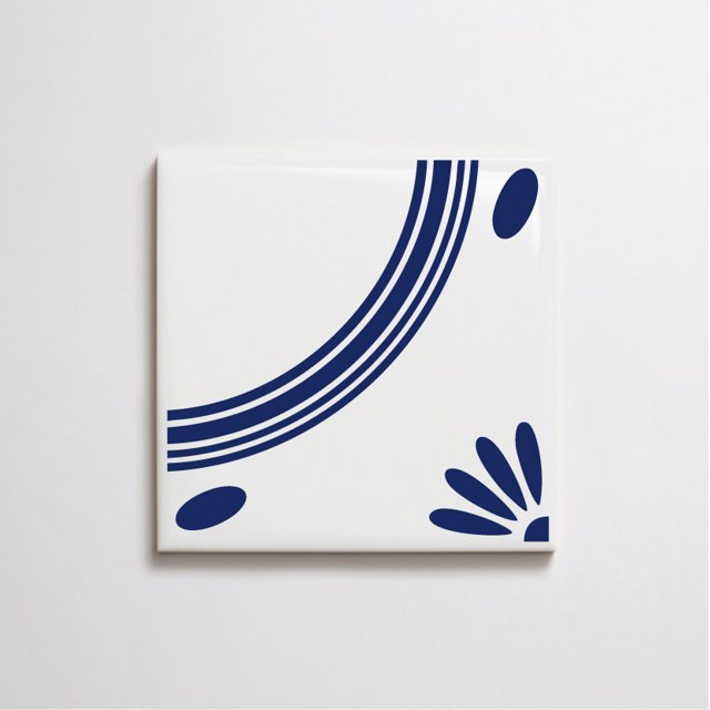 Azulejo Português - Port 016 - Azul Escuro