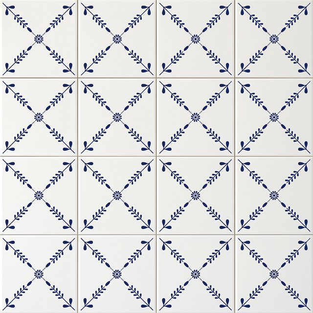 Azulejo Português Port 011 - Azul Escuro 