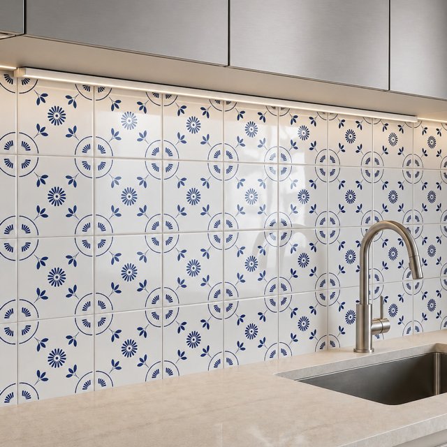 Azulejo Português Port 012 - Azul Escuro