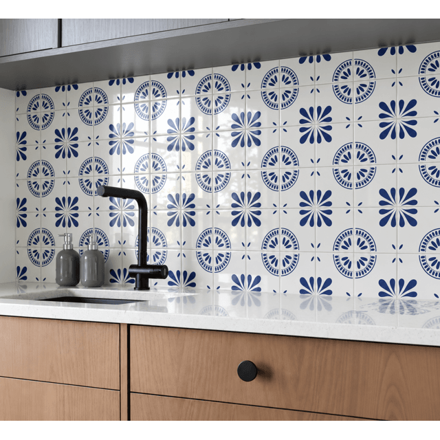 Azulejo Português Port 014 - Azul Escuro 