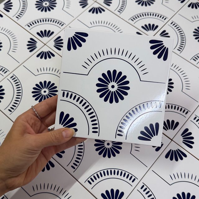 Azulejo Português - Azul Escuro - Port 018