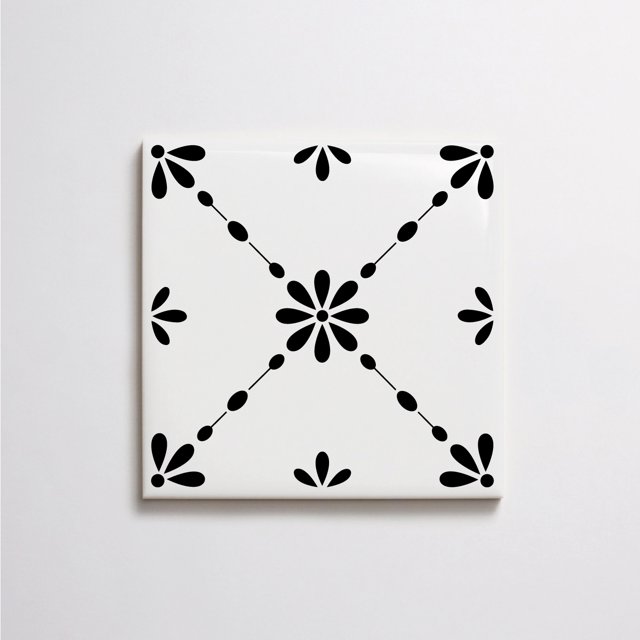 Azulejo Português Port 018 -  Preto