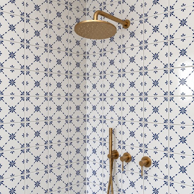 Azulejo Português Port 019 -  Azul Escuro