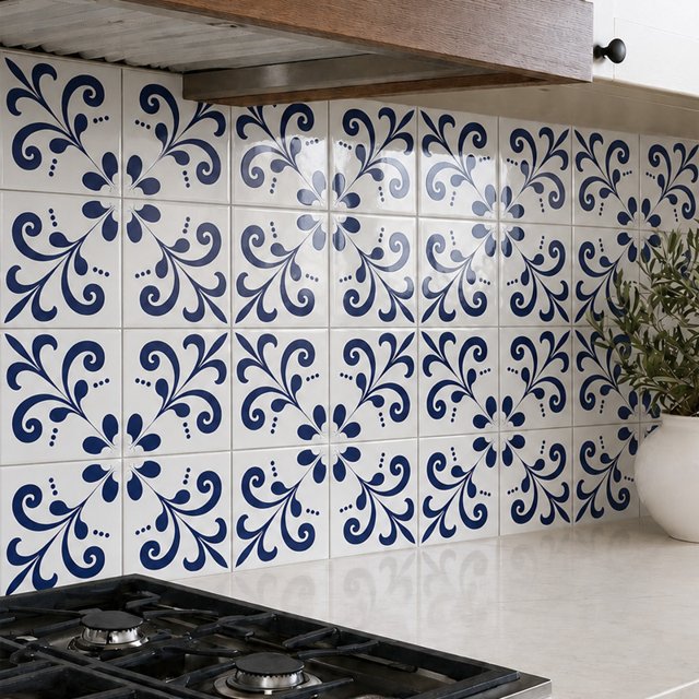 Azulejo Português Port 020 - Azul Escuro