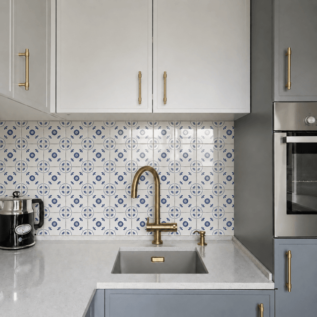 Azulejo Português Port 012 - Azul Escuro