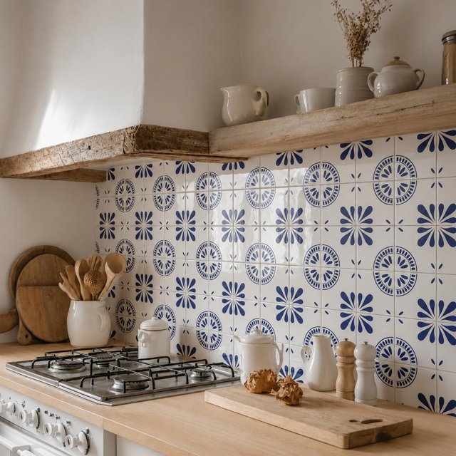 Azulejo Português Port 014 - Azul Escuro 