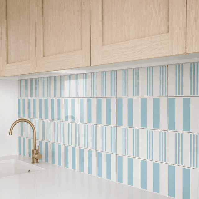 Azulejo Painel Pro Lines - Azul Céu