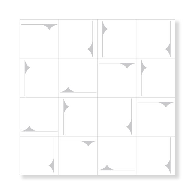 Azulejo San - Cinza