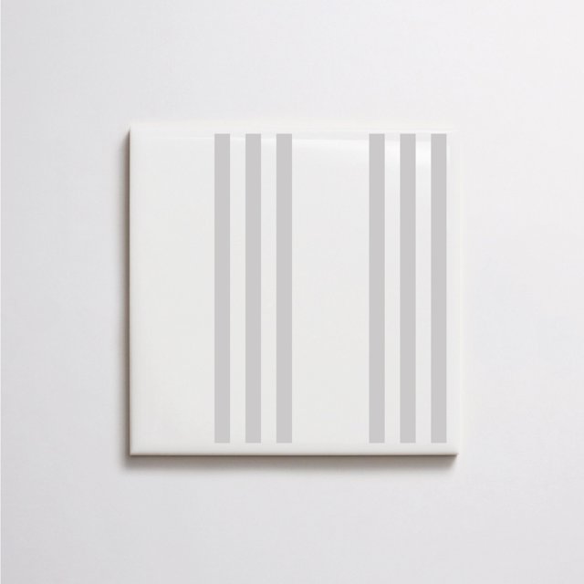Azulejo Slim Lines - Cinza
