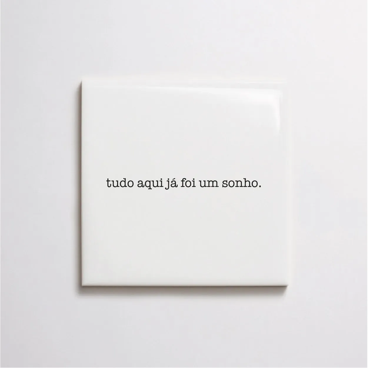 Frase aplicado em ambiente — TAI Azulejos