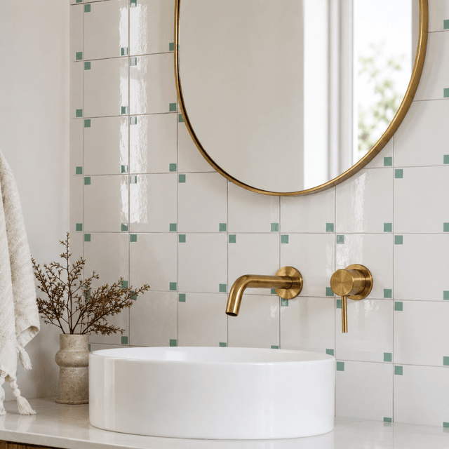 Azulejo Square - Verde Menta