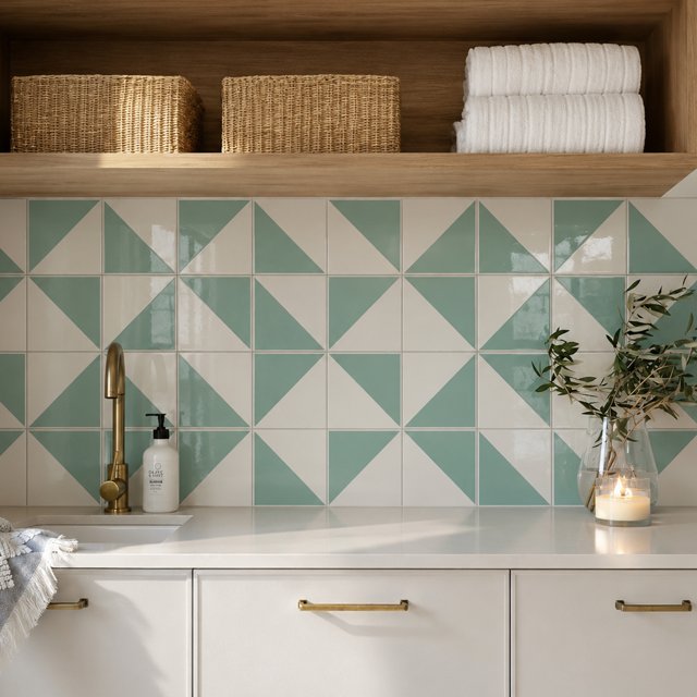 Azulejo Tok - Verde Menta
