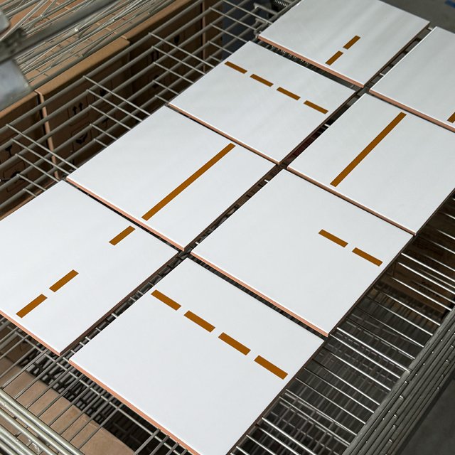 Azulejo Decor Lines 2 - Ocre