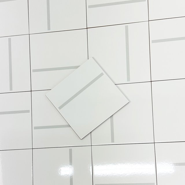 Azulejo Traço Decor Lines - Cinza 