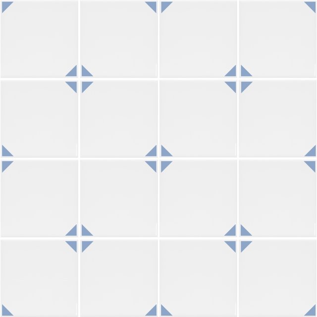 Azulejo Trya - Azul Médio