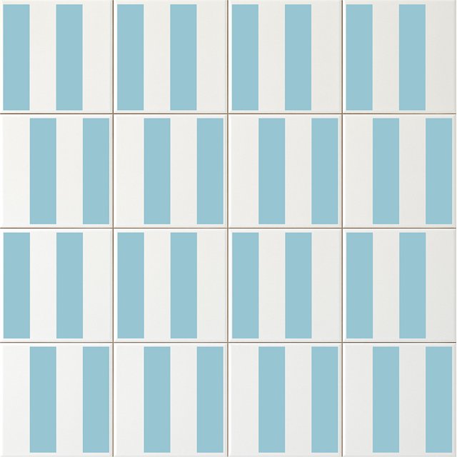 Azulejo Bold Lines - Azul Céu