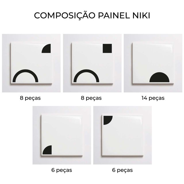 Painel Niki - Preto