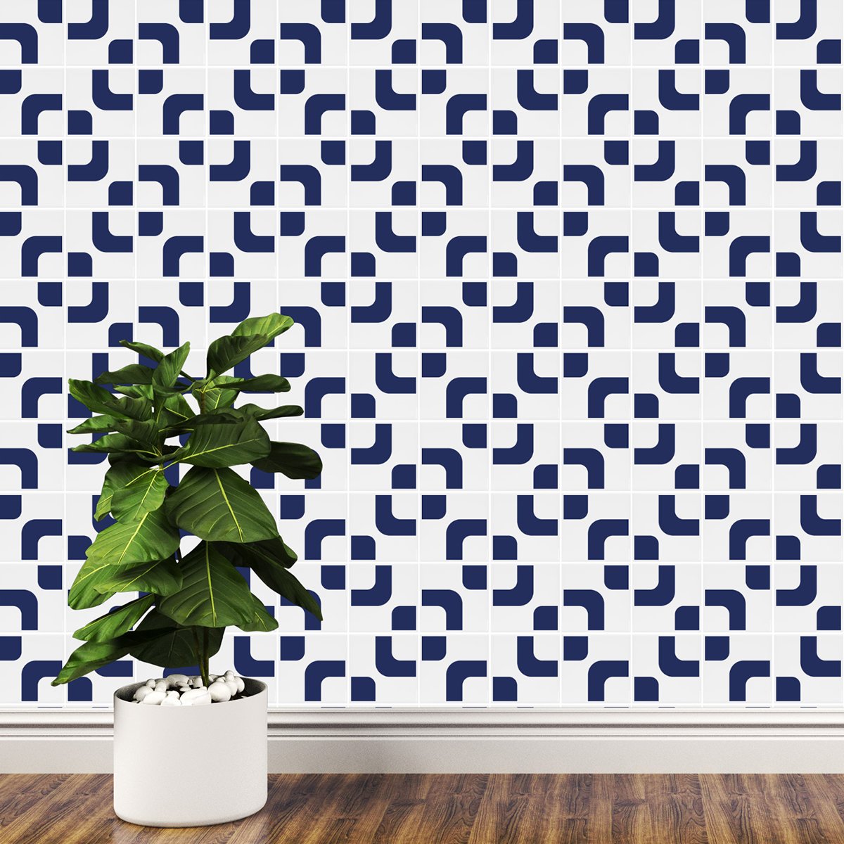 Azulejo Ollie - Azul Escuro | TAI Azulejos