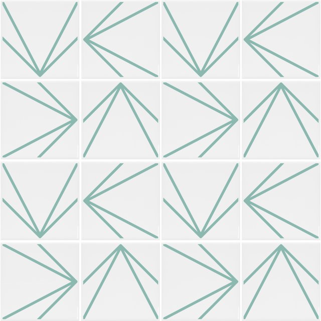 Azulejo Ami - Verde Menta 