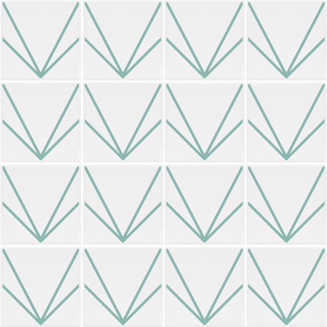 Azulejo Ami - Verde Menta 